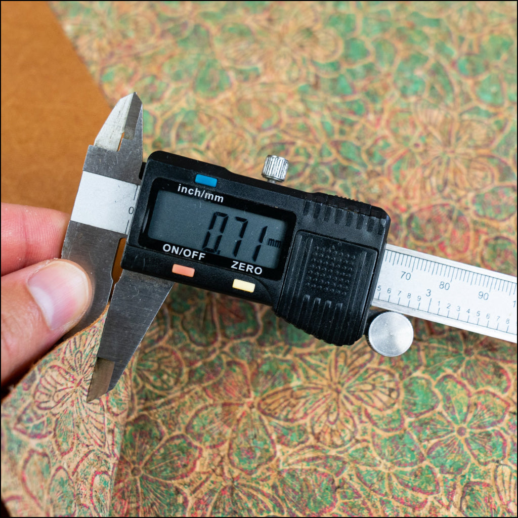 Embossed Butterfly & Floral Cork Fabric COF-639 cork fabric