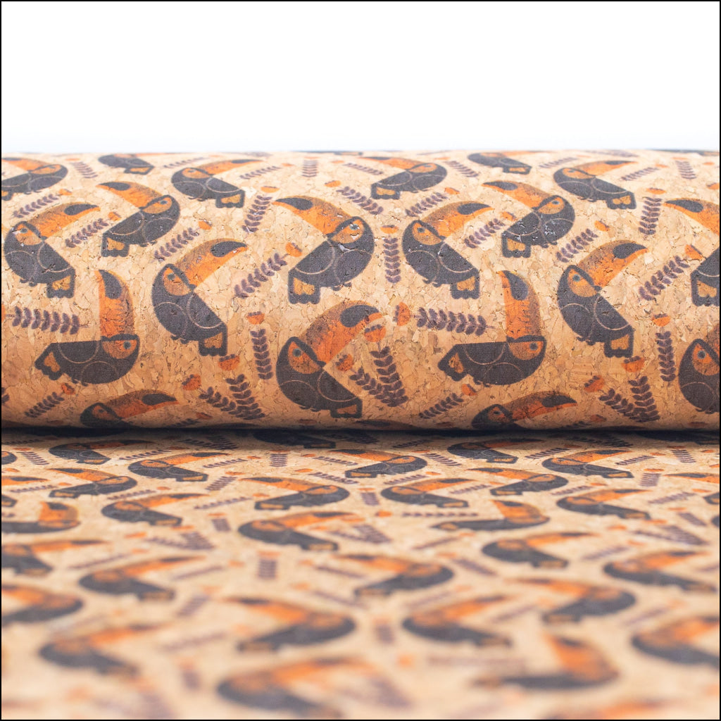 Pecan And Twig Cork Fabric Cof-358-A Cork Fabric