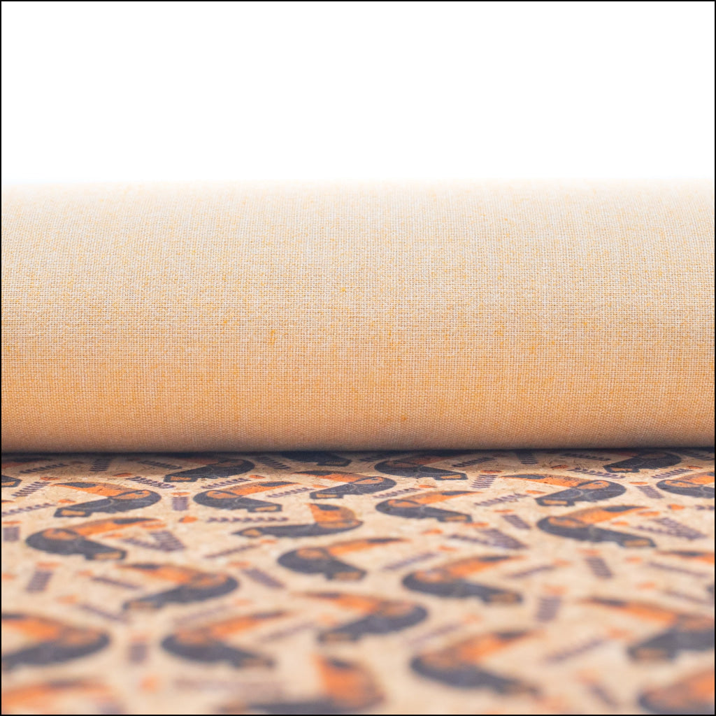 Pecan And Twig Cork Fabric Cof-358-A Cork Fabric