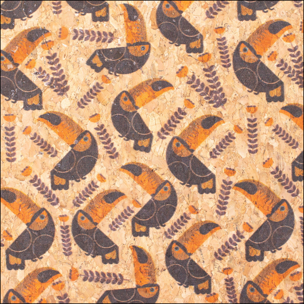 Pecan And Twig Cork Fabric Cof-358-A Cork Fabric