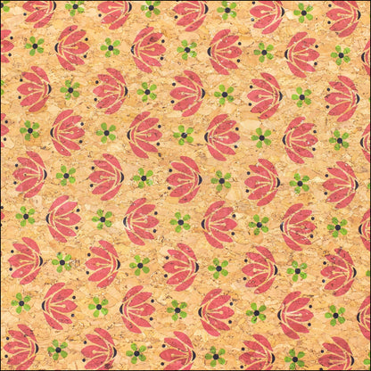 Flip Lotus Cork Fabric- Cof-408-A Cork Fabric