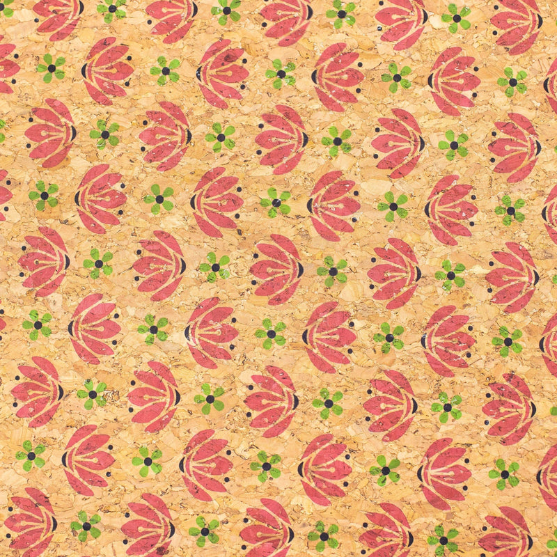 Flip Lotus Cork Fabric- Cof-408-A Cork Fabric