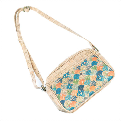 Floral & Mosaic Cork Crossbody Bag – Lightweight Vegan & Stylish BAGD 564 Flash Sales