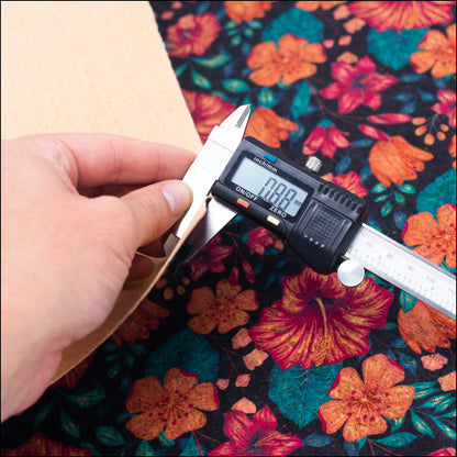 Flower Bush Pattern Cork Fabric Cof-391-A Cork Fabric