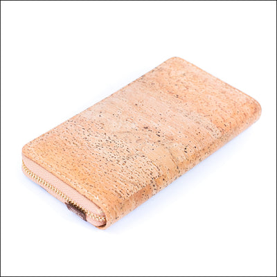 Flowers patterns natural cork women zipper card wallet BAG-2337 Flash Sales