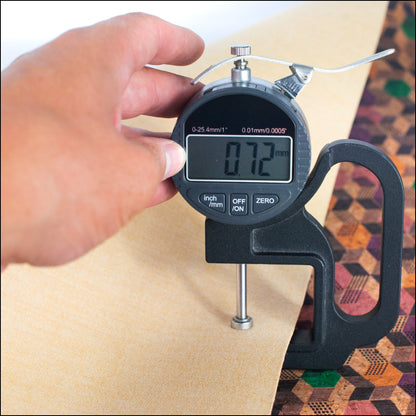 Geometric Cubes Print On Natural Cork Material Cof-472 Cork Fabric