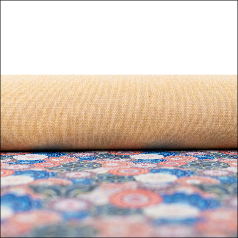 Geometric Mandala Cork Fabric COF-627 cork fabric