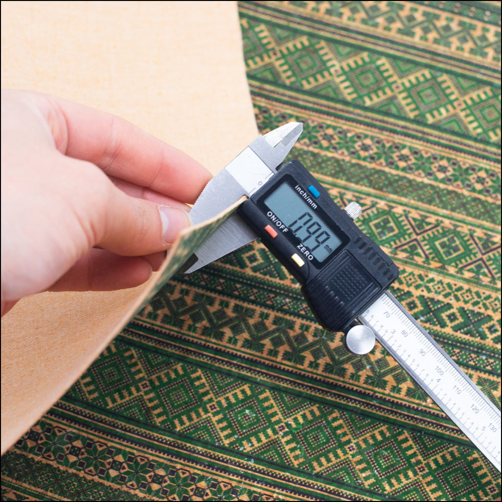 Geometric Pattern With Ethnic Motifs Cork Fabric Cof-239 Cork Fabric