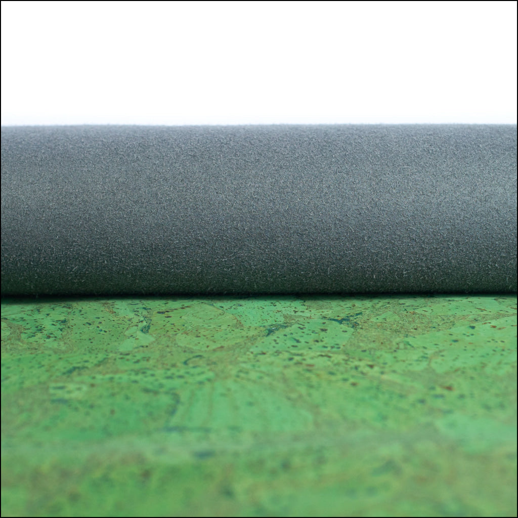 Grass Green Natural Cork Fabric Cof-467 Cork Fabric