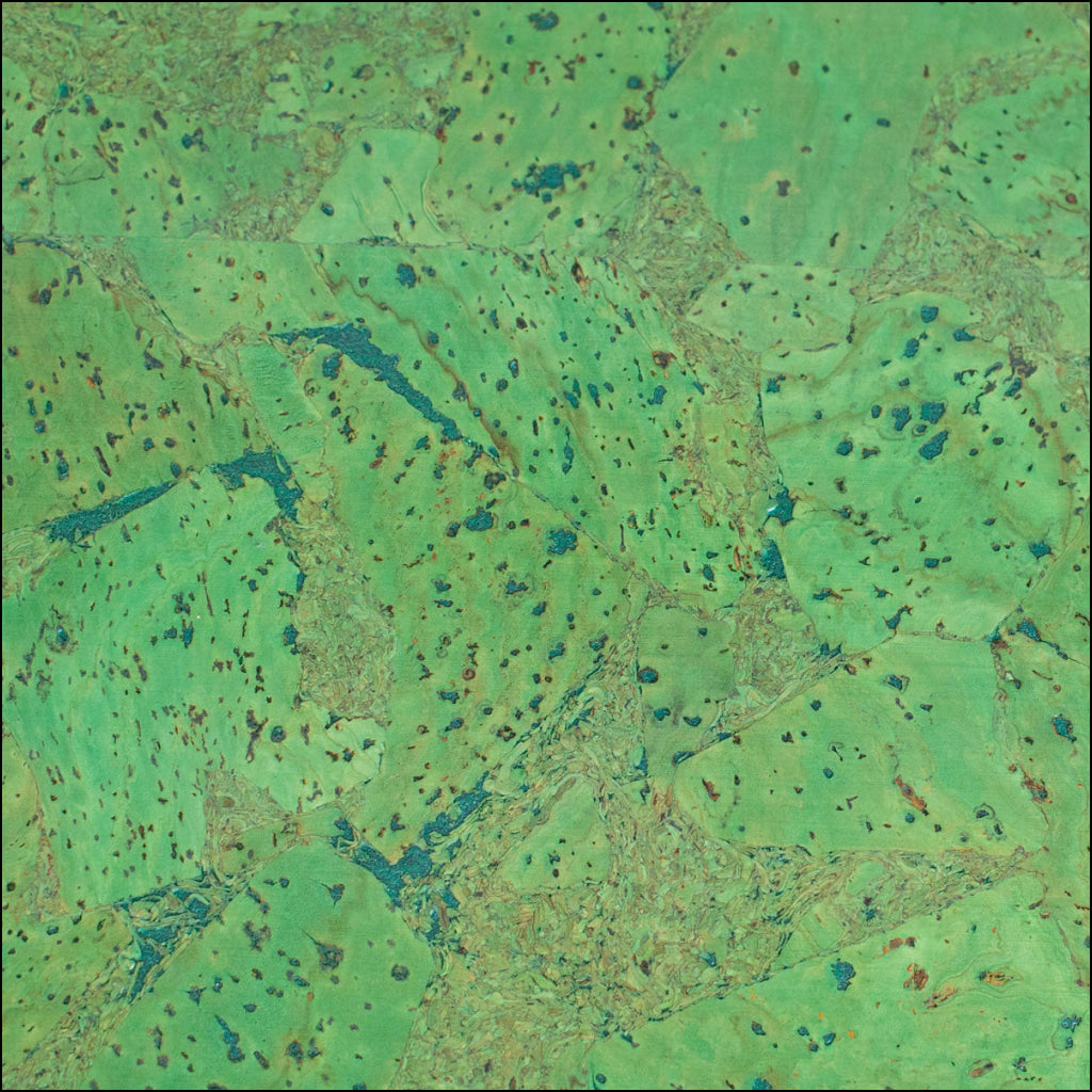 Grass Green Natural Cork Fabric Cof-467 Cork Fabric