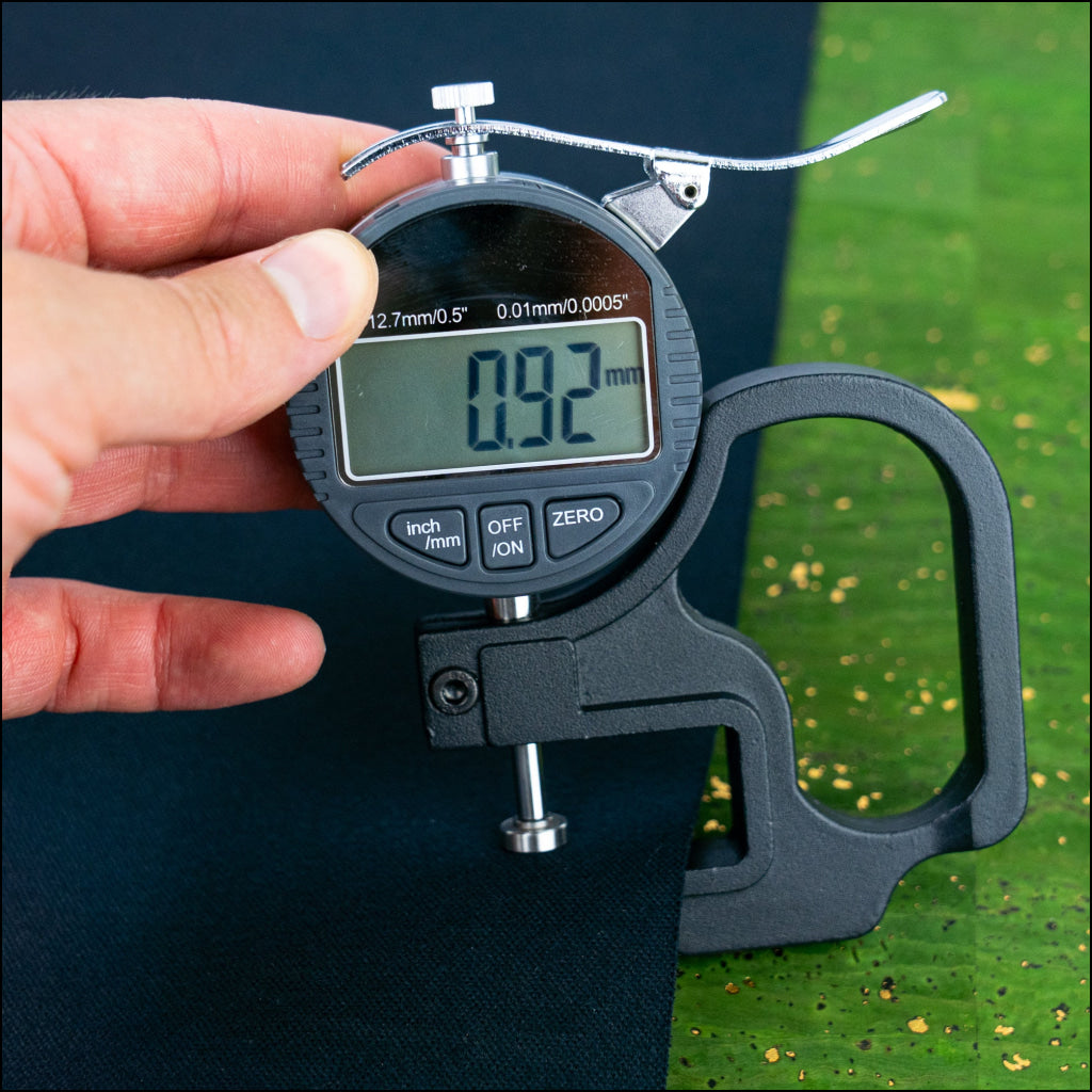 Green Cork Fabric with Gold Flecks COF-647 cork fabric