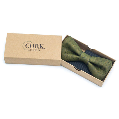 Cork Bowties With Box: Stylish, Perfect for Special Occasions L-577