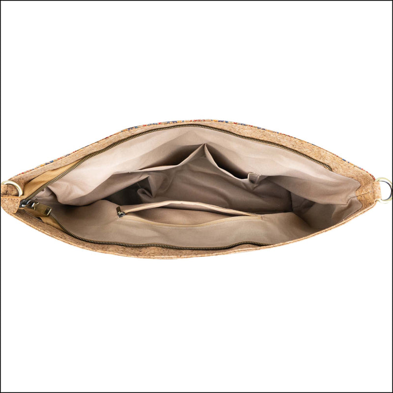 Large Cork Tote Crossbody Bag for Women – Dual Strap Vegan Handbag with Coin Pouch BAGD 317 Flash Sales