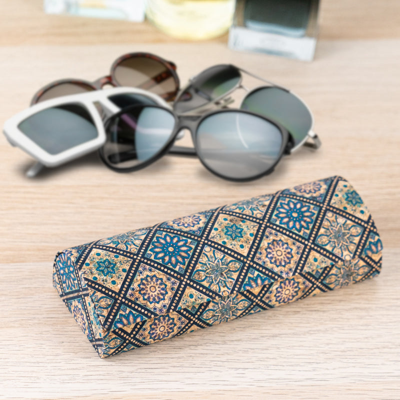 Printed Cork Magnetic Eyeglass Case L-1016A（12units）