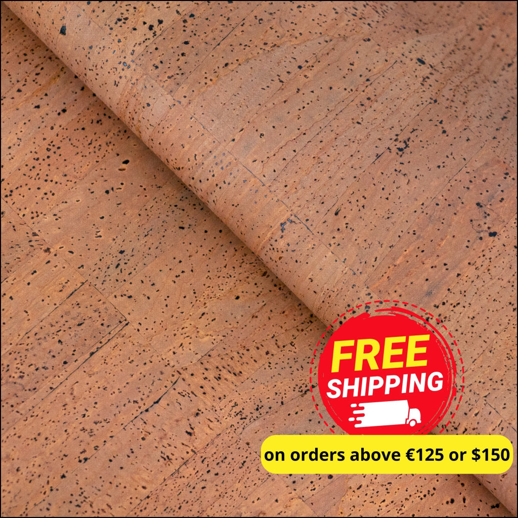 Light Brown Cork fabric COF-611 cork fabric