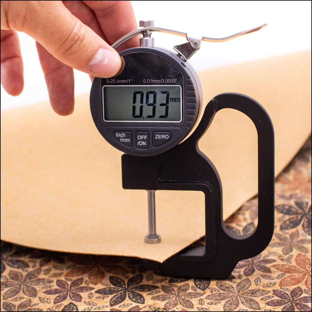 Maple Leaf Patterns And Circles Pattern Cork Fabric Cof-388 Cork