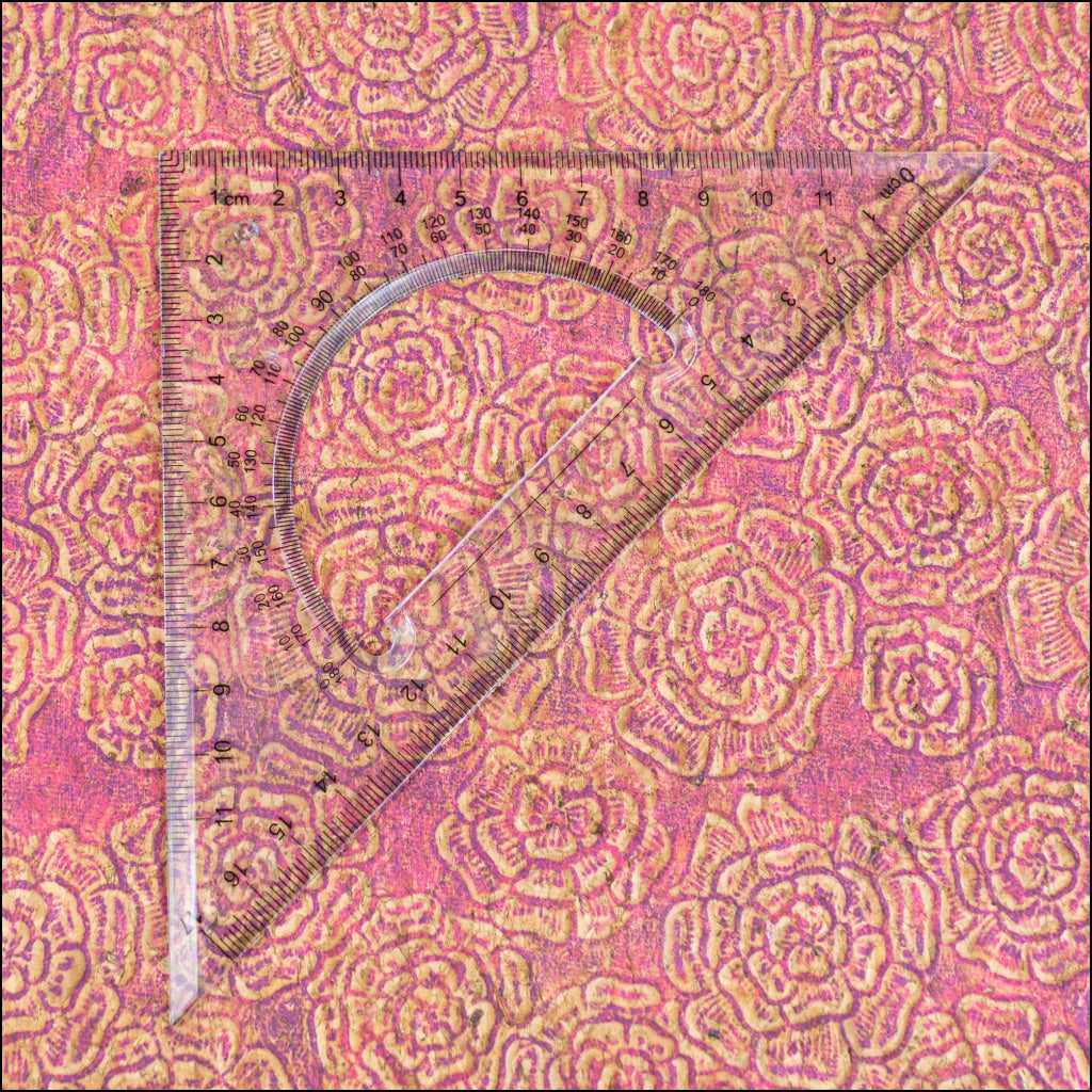 Pink Roses Cork mbossed Cork Fabric – Pink Rose Floral Pattern COF-635 – MB Cork