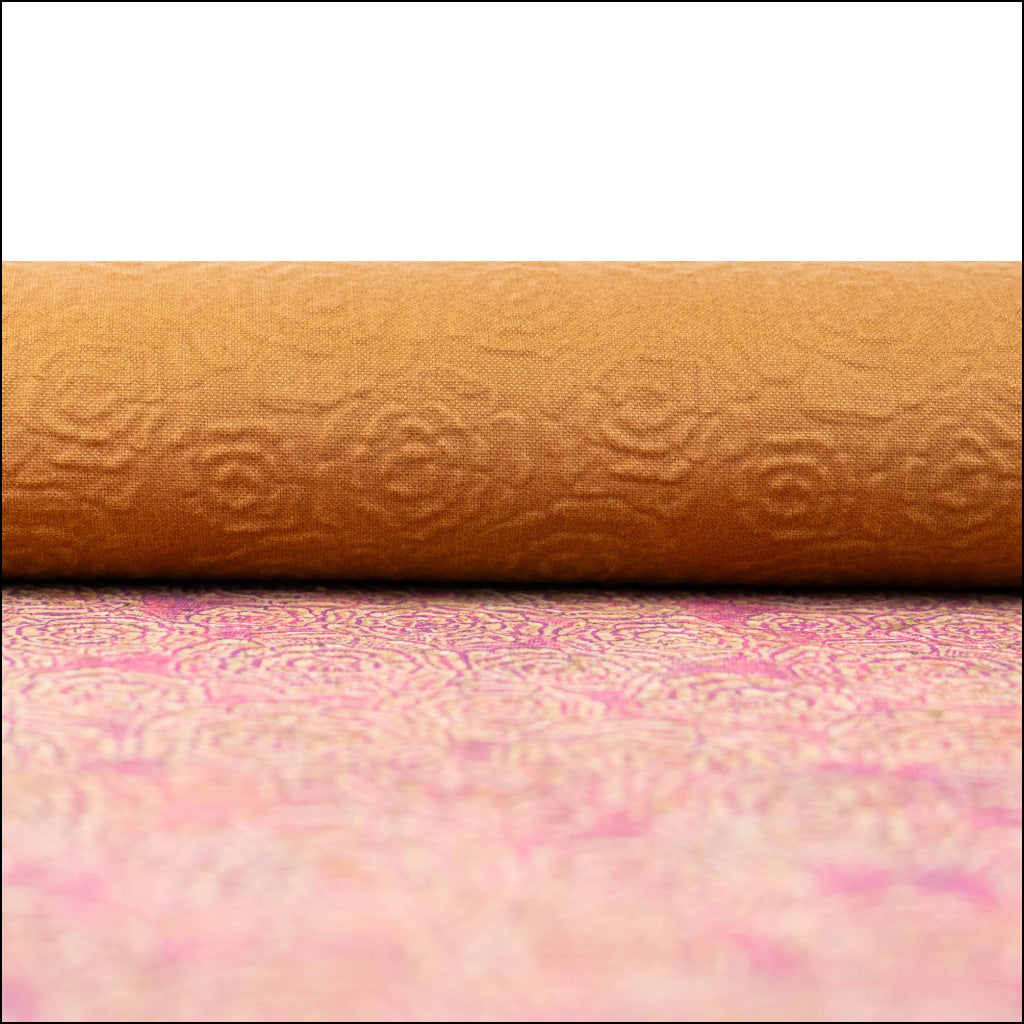 Pink Roses Cork mbossed Cork Fabric – Pink Rose Floral Pattern COF-635 – MB Cork