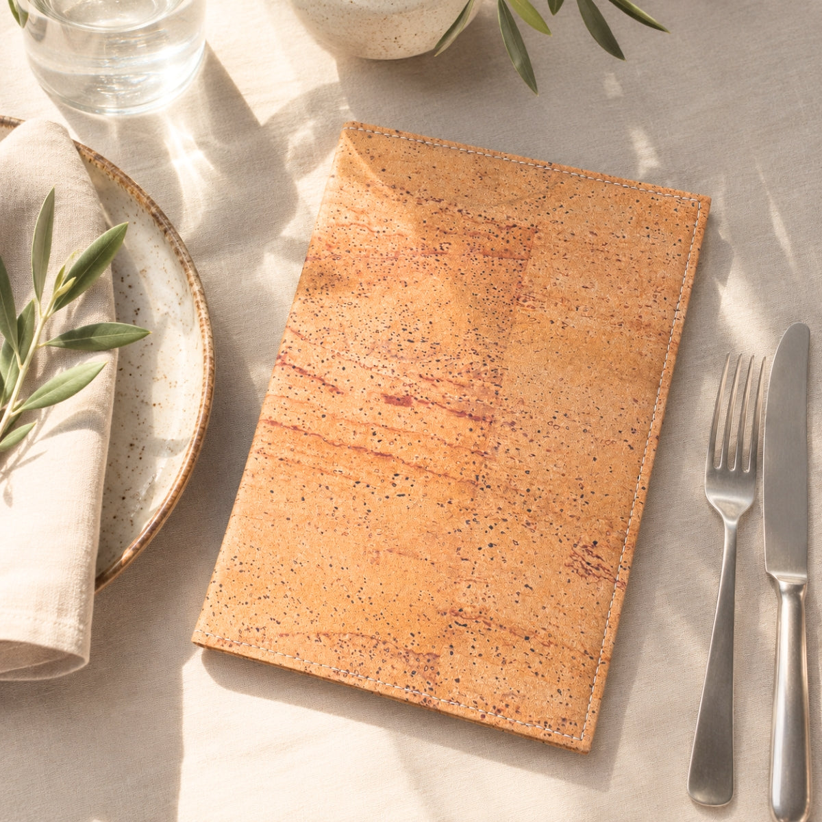 Cork Menu Covers for Your Restaurant or Cafe L-1204