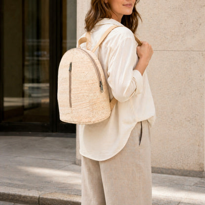 Natural Cork Backpack — Lightweight, Vegan & Eco-Friendly BAGP-383