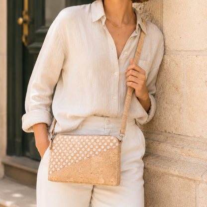 Cork Crossbody Bag — Vegan & Eco-Friendly | BAGD-640