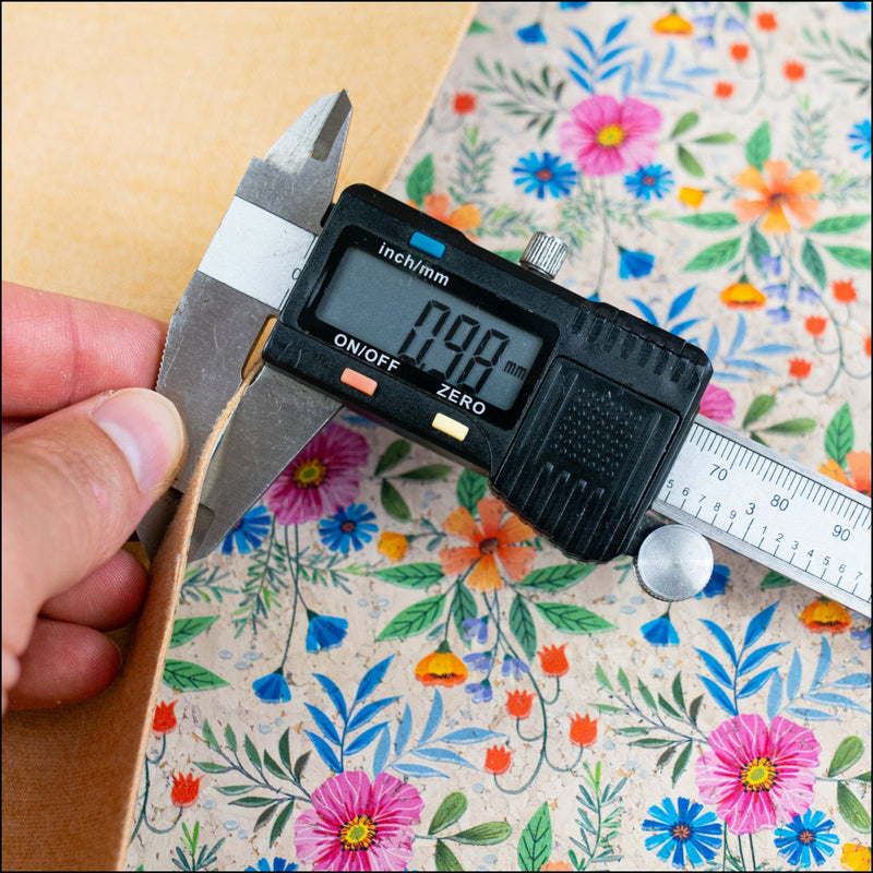 Multicolor Floral Cork Fabric COF-632 cork fabric