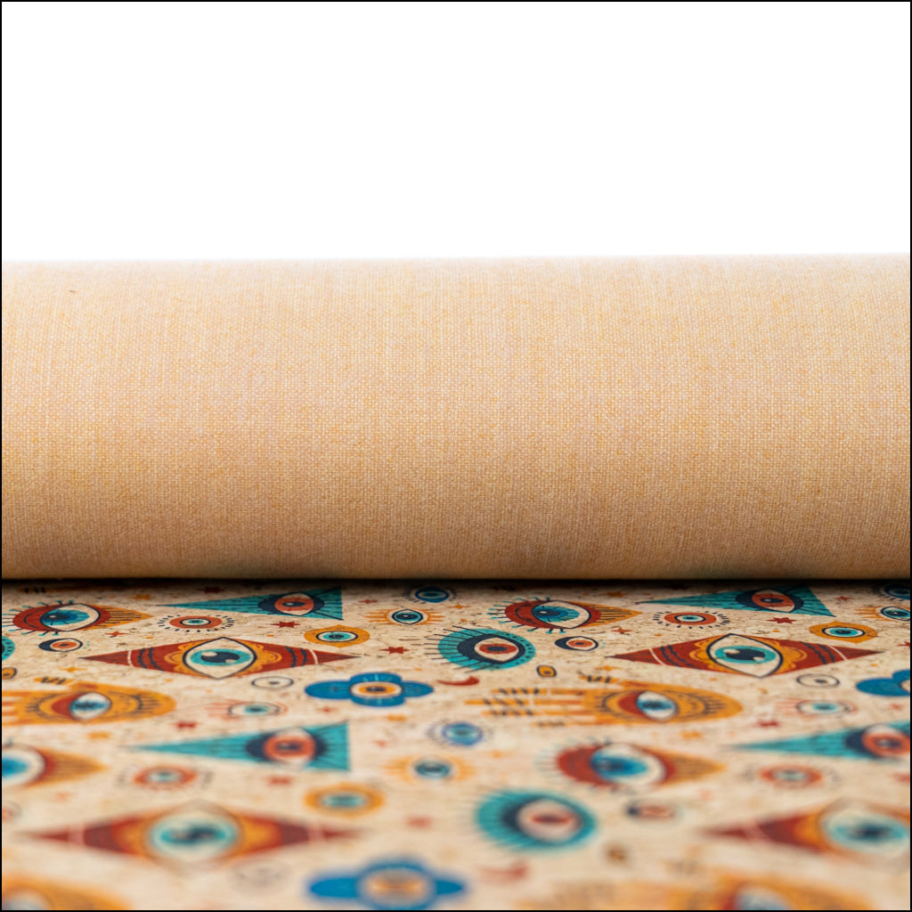 Mystic Eye Cork Fabric COF-658 cork fabric