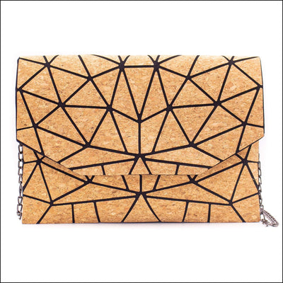 Natural Cork Crossbody Bag & Wallet Set SET-015 Flash Sales