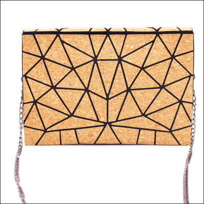 Natural Cork Crossbody Bag & Wallet Set SET-015 Flash Sales