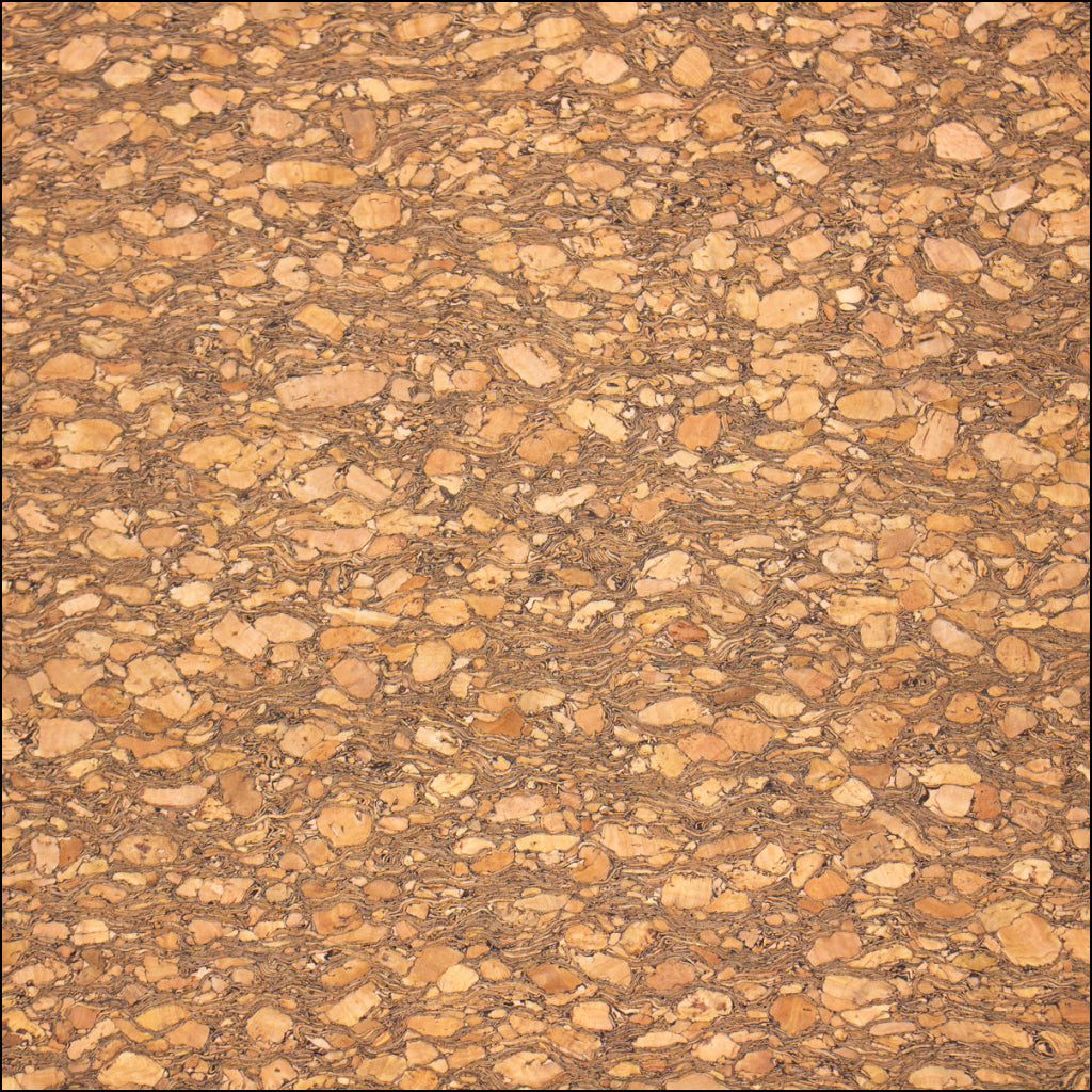 Natural Cork Fabric Original Wood Grain Cof-344