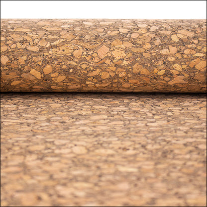 Natural Cork Fabric Original Wood Grain Cof-344