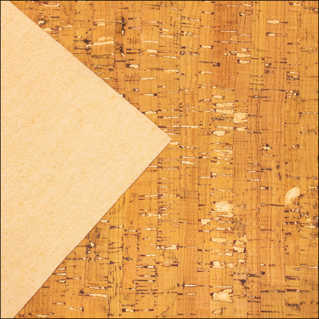 Natural Cork Fabric Sample – One Piece 14 × 20 cm (5.5 × 7.8 in) SAMPLE-COF-183 cork fabric