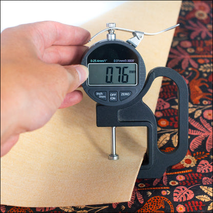 Natural Cork Fabric With Cheetah In Forest Pattern Cof-475 Cork Fabric