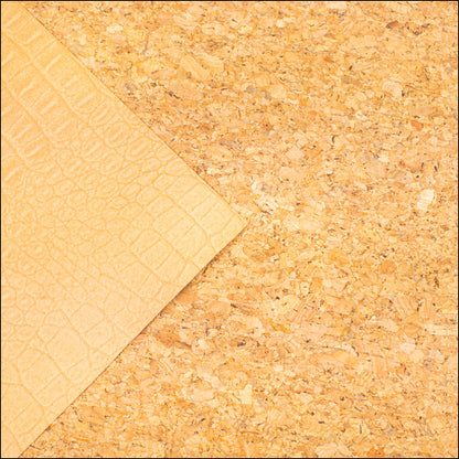 Natural Cork Fabric With Embossed Texture Effect Cof-479 Cork Fabric