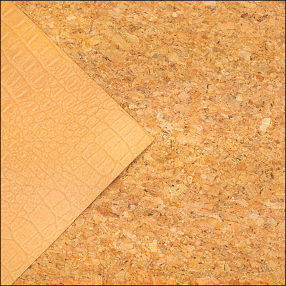 Natural Cork Fabric With Embossed Texture Effect Cof-479 Cork Fabric