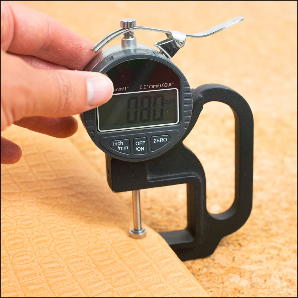 Natural Cork Fabric With Embossed Texture Effect Cof-479 Cork Fabric