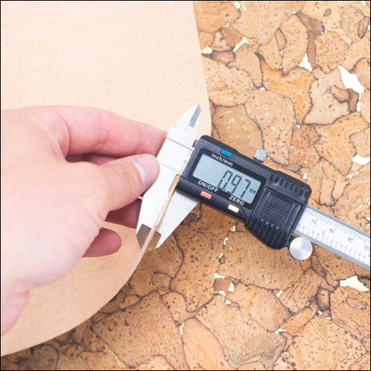 Natural Cork Fabric With Golden Cracks Cof-177-A Cork Fabric