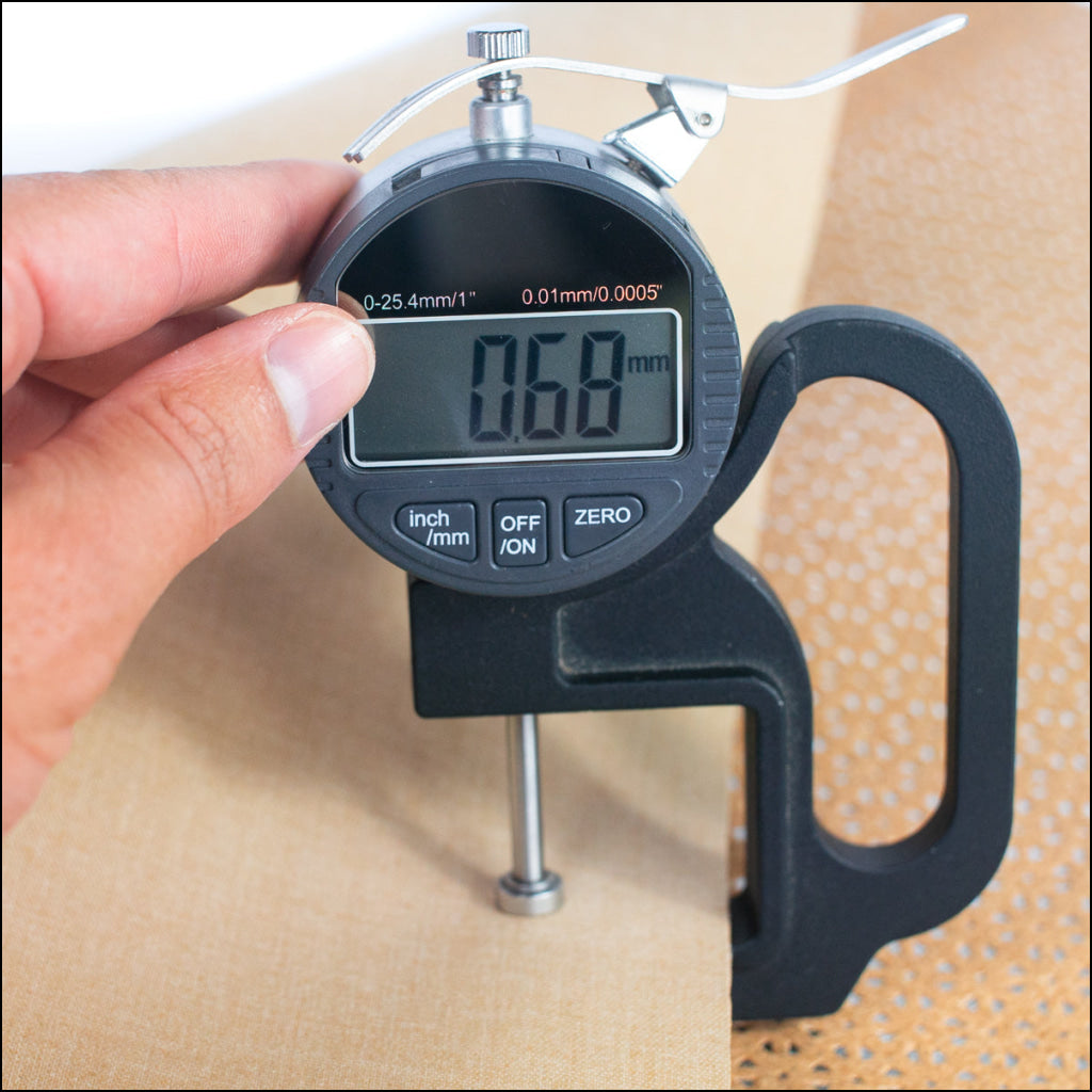 Natural Cork Fabric With Laser Cutout Effect And Silver Backing Cof-466 Cork Fabric