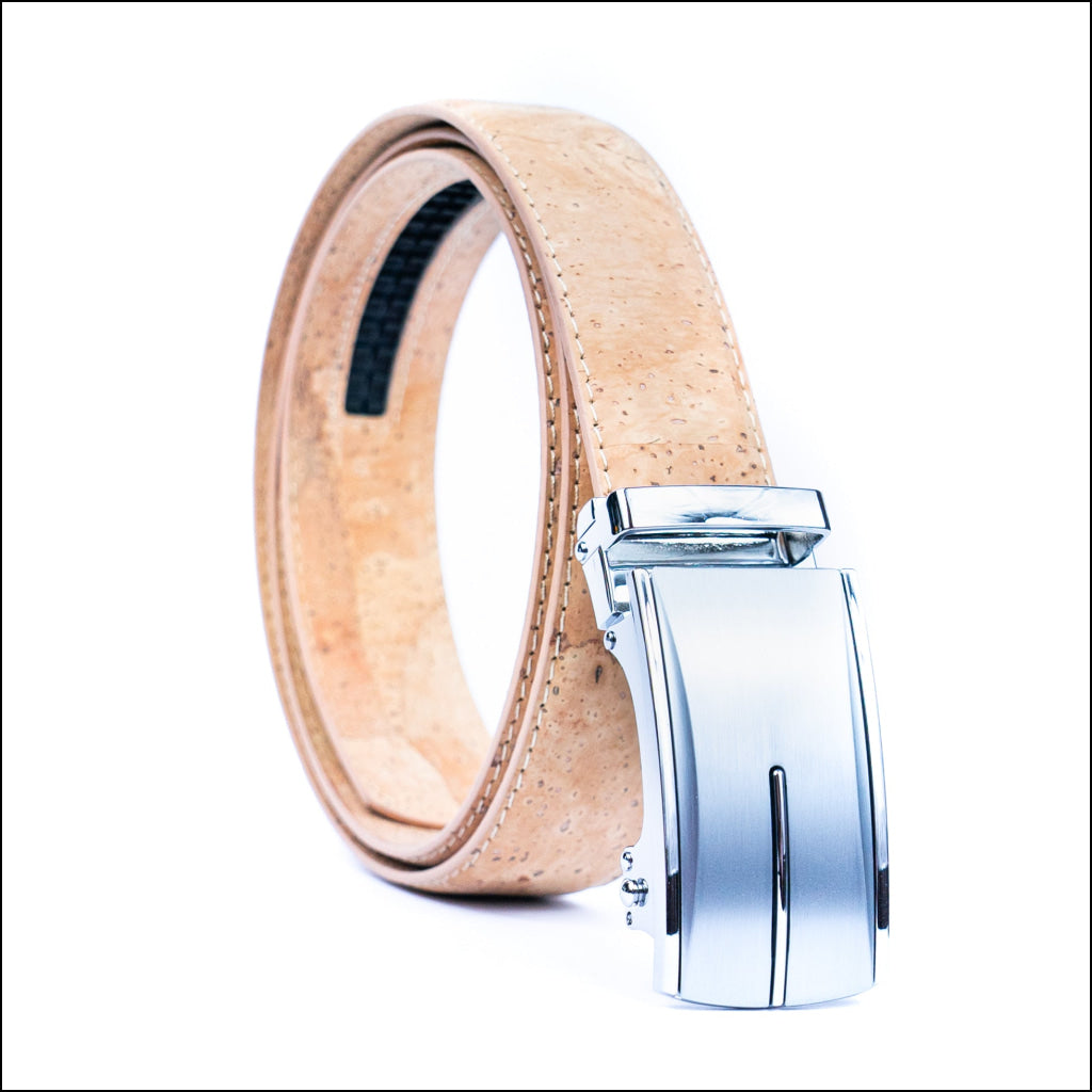 Natural Cork Set of Belt and Watch SET-023 Flash Sales