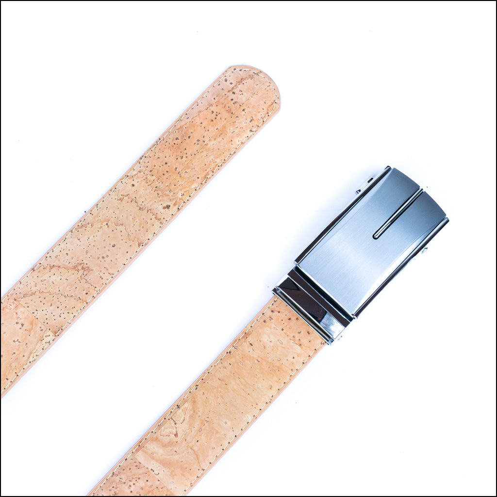 Natural Cork Set of Belt and Watch SET-023 Flash Sales
