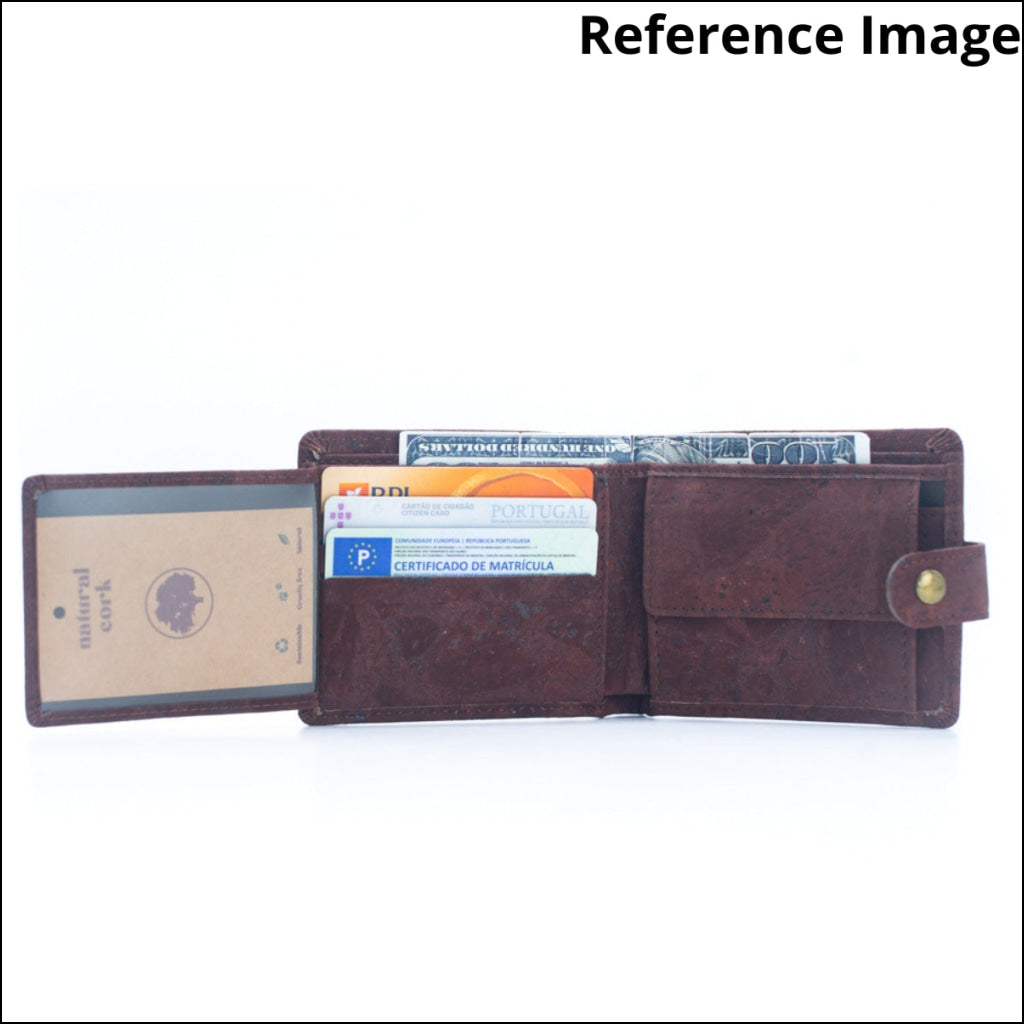 Natural Cork Set of Men’s Crossbody Bag and Wallet SET-020 Flash Sales