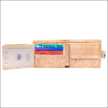 Natural Cork Set of Men’s Crossbody Bag and Wallet SET-020 Flash Sales