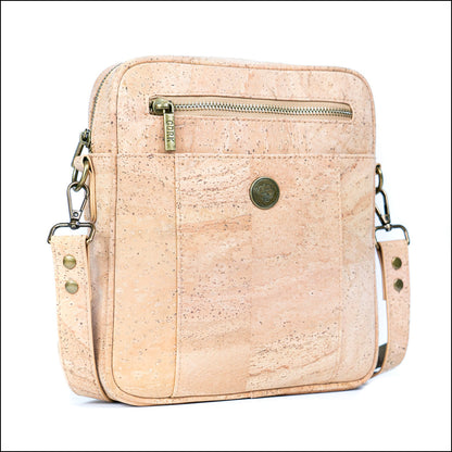 Natural Cork Set of Men’s Crossbody Bag and Wallet SET-020 Flash Sales