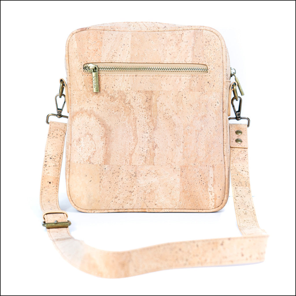Natural Cork Set of Men’s Crossbody Bag and Wallet SET-020 Flash Sales