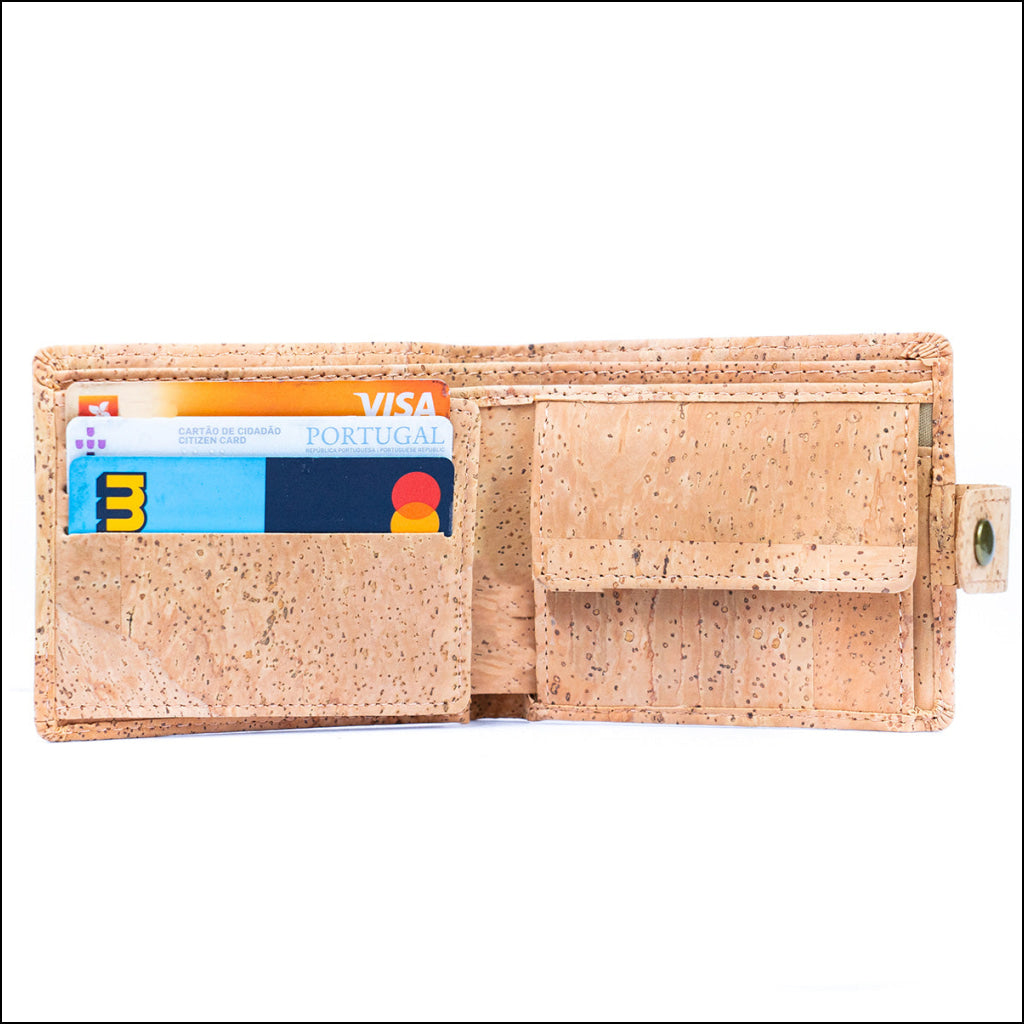 Natural Cork Set of Men’s Crossbody Bag and Wallet SET-020 Flash Sales