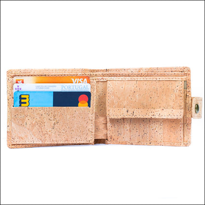 Natural Cork Set of Men’s Crossbody Bag and Wallet SET-020 Flash Sales