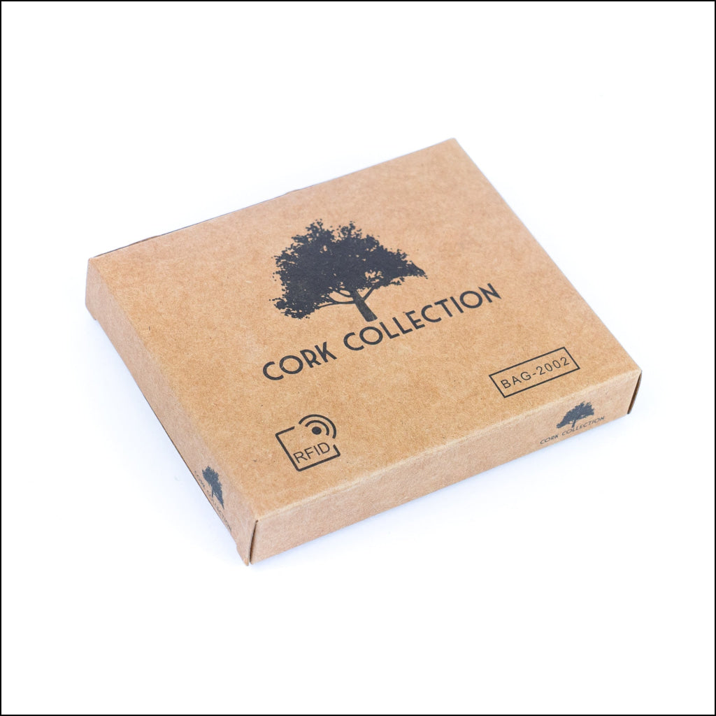 Natural Cork Set of Men’s Crossbody Bag and Wallet SET-020 Flash Sales