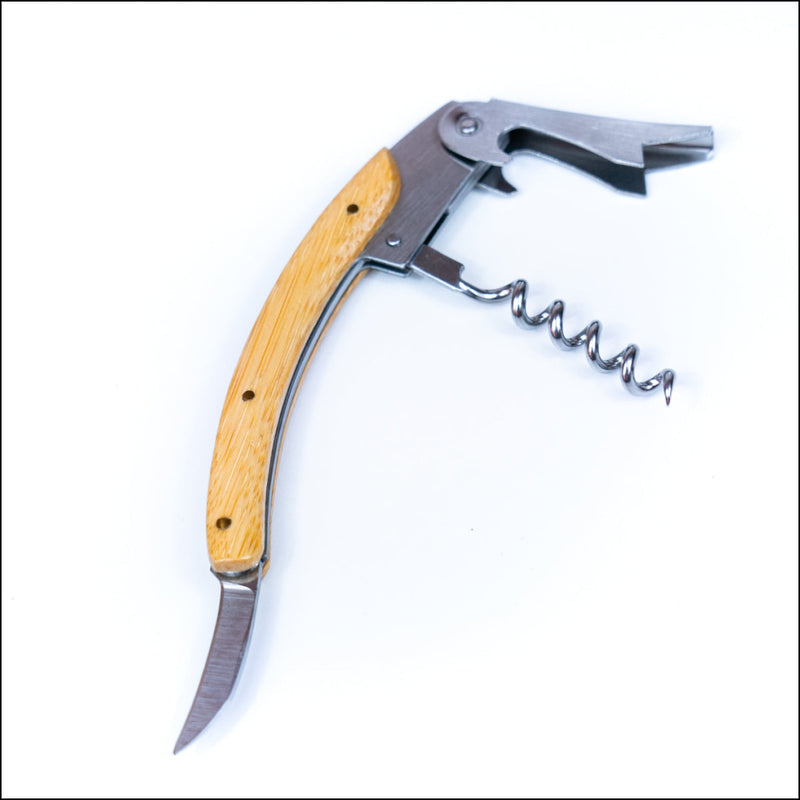 Natural Cork Set of Wine Carrier and Accessory Box SET-021 Flash Sales