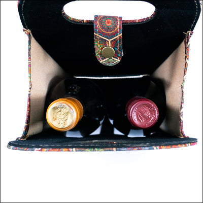 Natural Cork Set of Wine Carrier and Accessory Box SET-021 Flash Sales