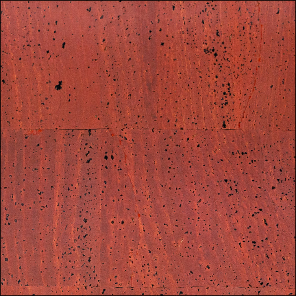 Natural Dark Red Cork Fabric - 0.81Mm Thickness Cof-591 Cork Fabric